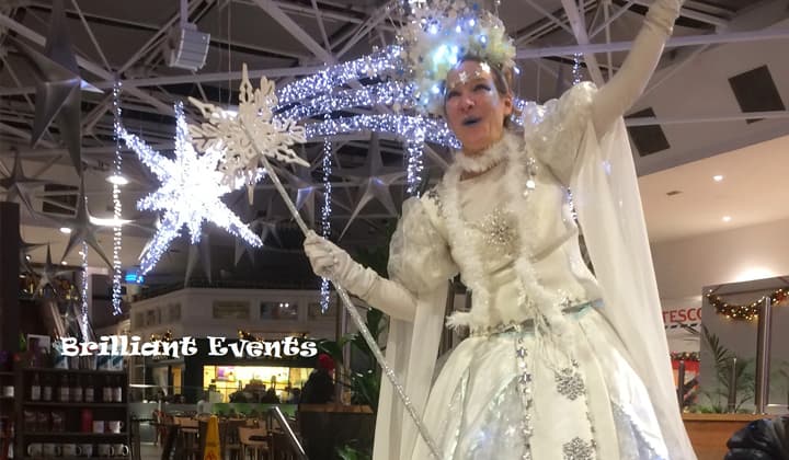 The Snow Queen at a brilliant christmas event in Dublin and Kildare