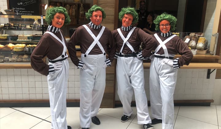 Oomp Loompas at a brilliant event in ireland