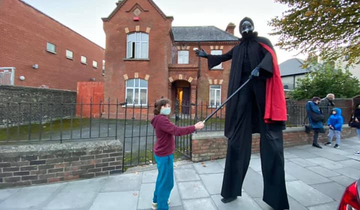 children's entertainer in Dublin ands Kildare during Halloween