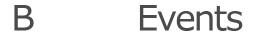 Brilliant Events logo in charcoal and white colour